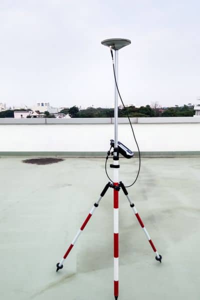 Modern gps surveying equipment tripod - ALTA SURVEY New York A modern GPS surveying instrument on a tripod, showing the type of advanced tools used to complete an accurate property survey