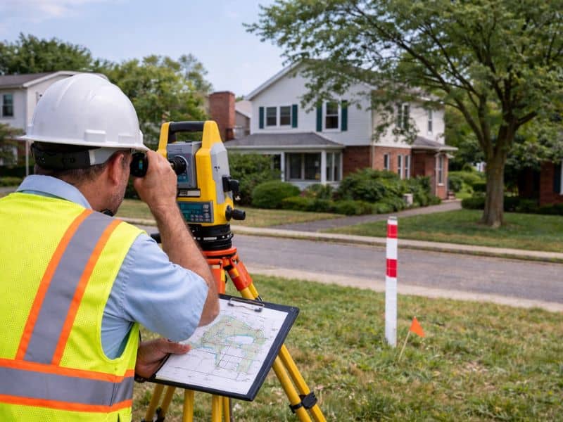 loan closing survey rochester - ALTA SURVEY New York Surveyor performing a loan closing survey on a residential property in Rochester, NY before closing